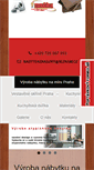 Mobile Screenshot of nabytekvyroba.cz
